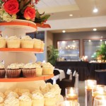 Kahn's Catering at the Montage for a fall wedding reception