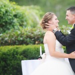 Kahn's Catering at the Montage for a garden wedding ceremony